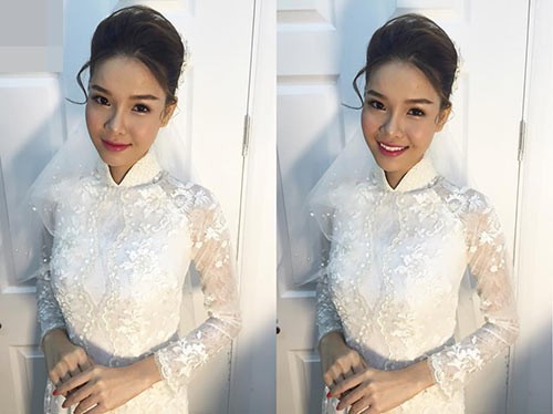 Ngam ao dai cuoi cua sao Viet dep mien che-Hinh-6